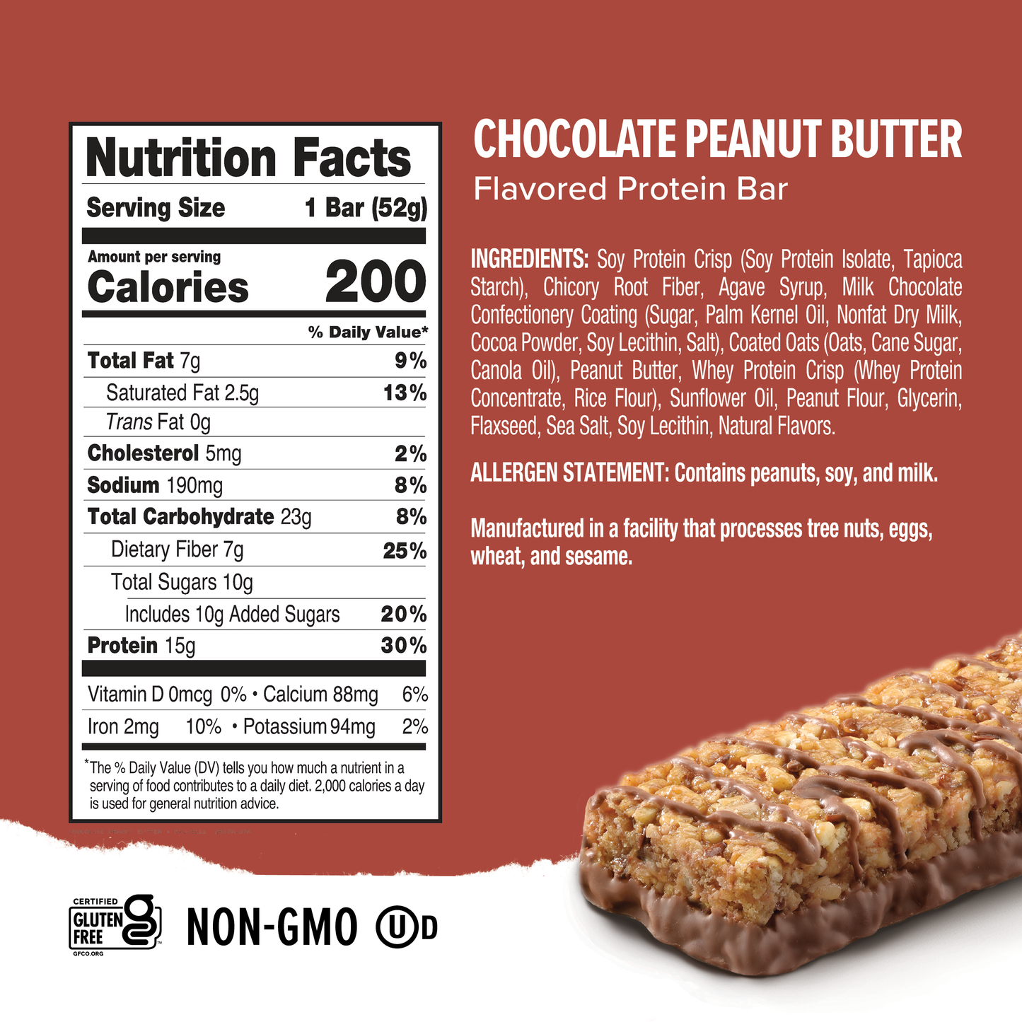 Ready® Clean Bar Chocolate Peanut Butter