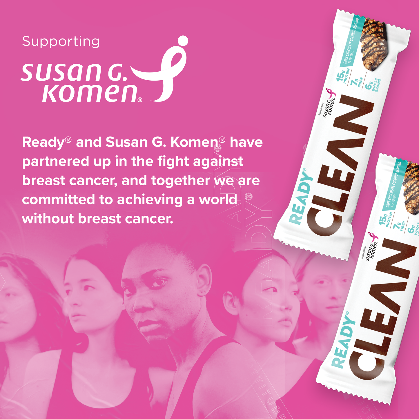 Ready® Clean Bar Dark Chocolate Coconut Almond