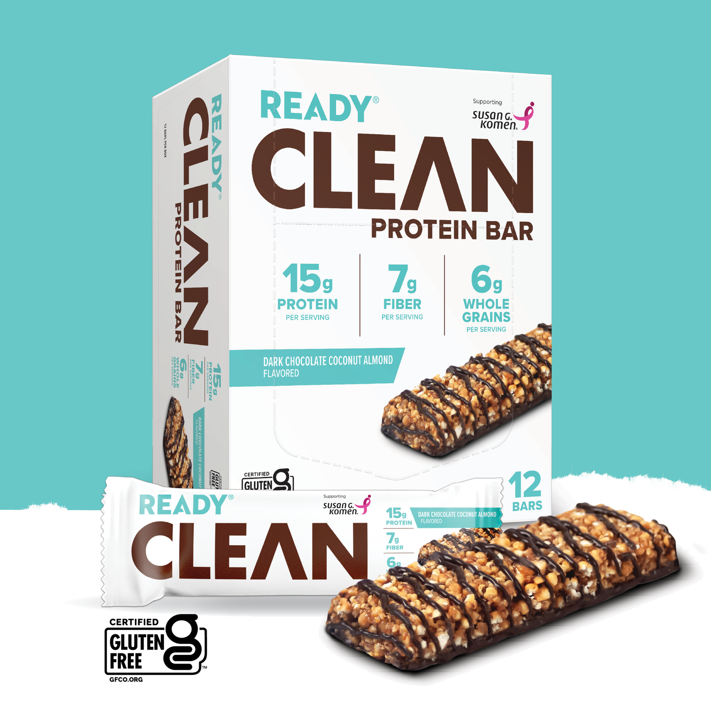 Ready® Clean Bar Dark Chocolate Coconut Almond