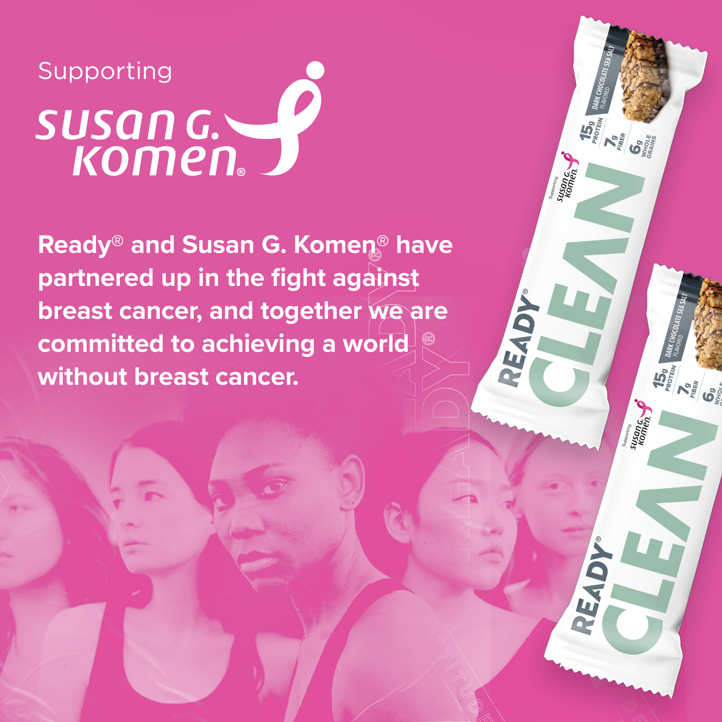 Ready® Clean Bar Dark Chocolate Sea Salt