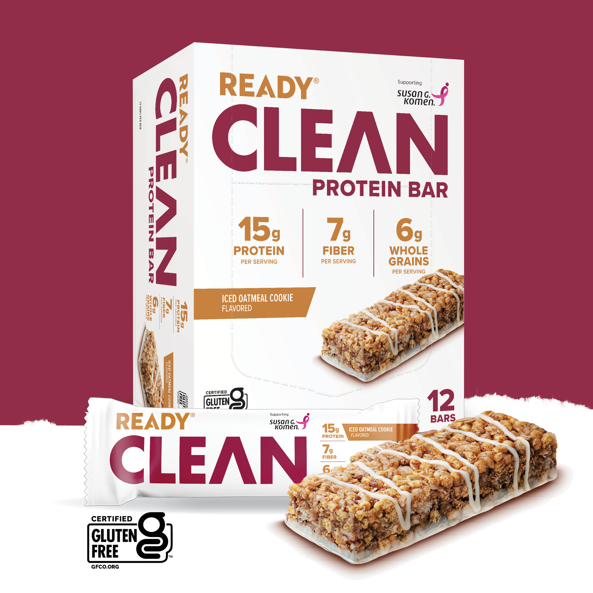 Ready® Clean Bar Iced Oatmeal Cookie