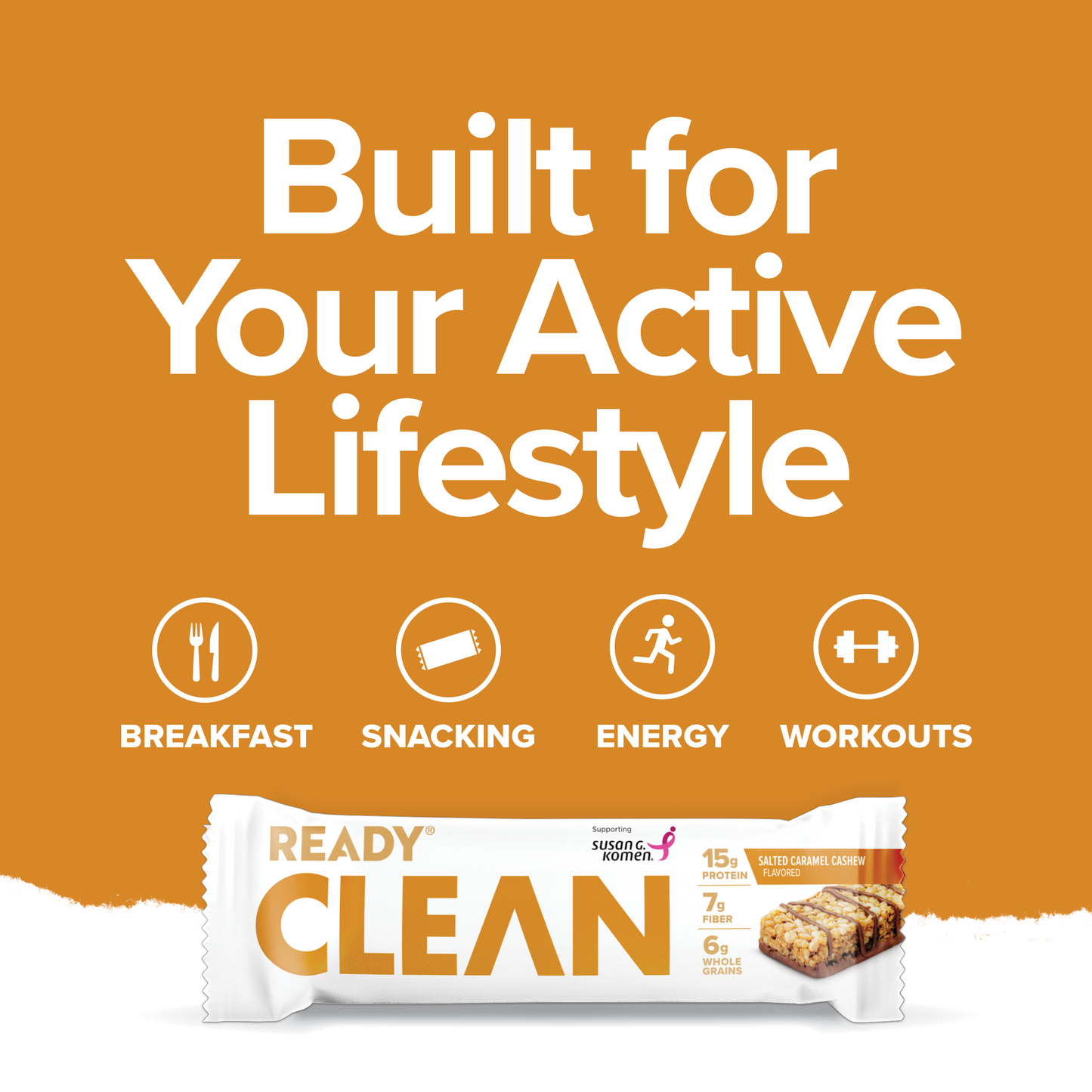 Ready® Clean Bar Salted Caramel Cashew