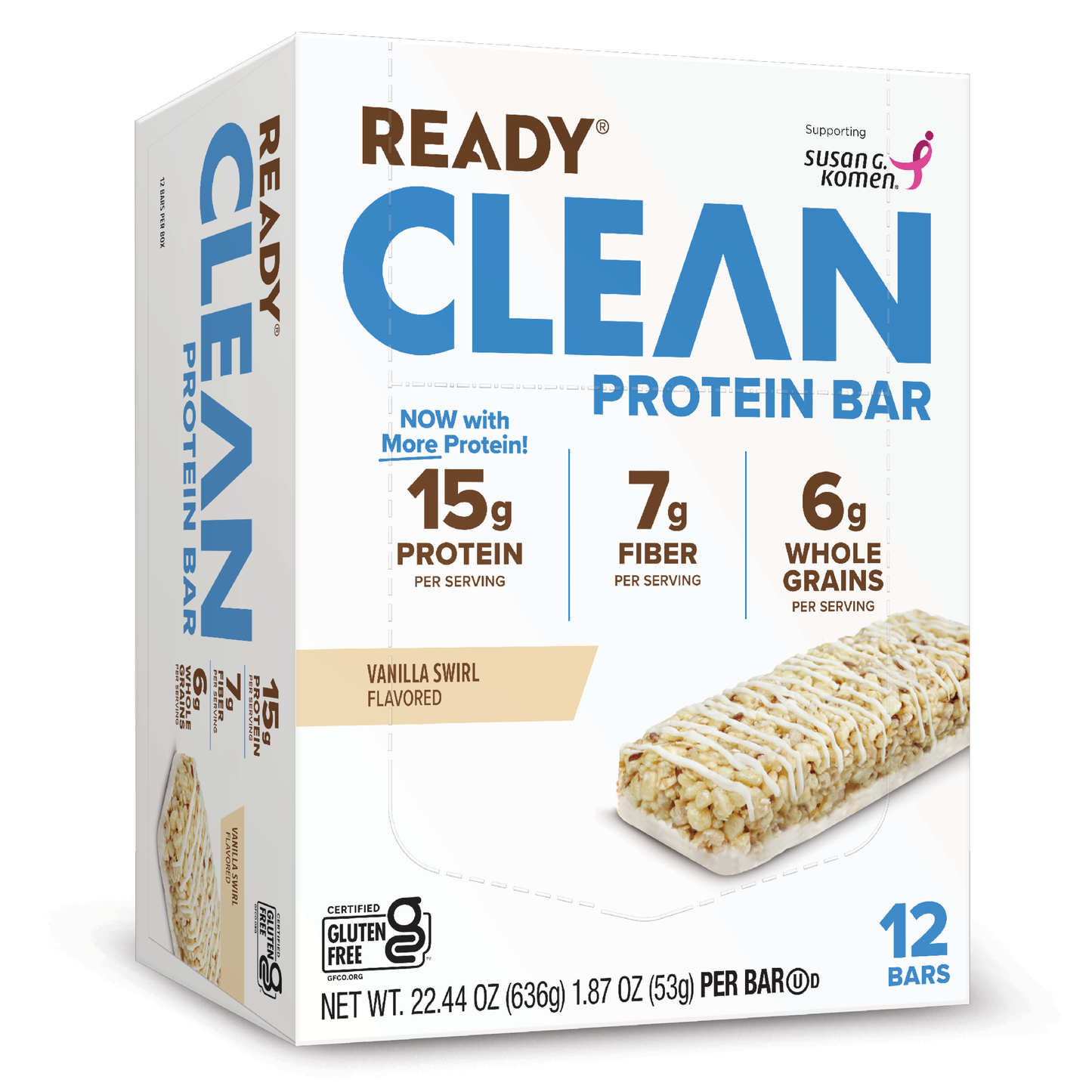 Ready® Clean Bar Vanilla Swirl