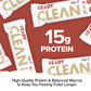 Ready® Clean Bar Chocolate Peanut Butter, 15CT